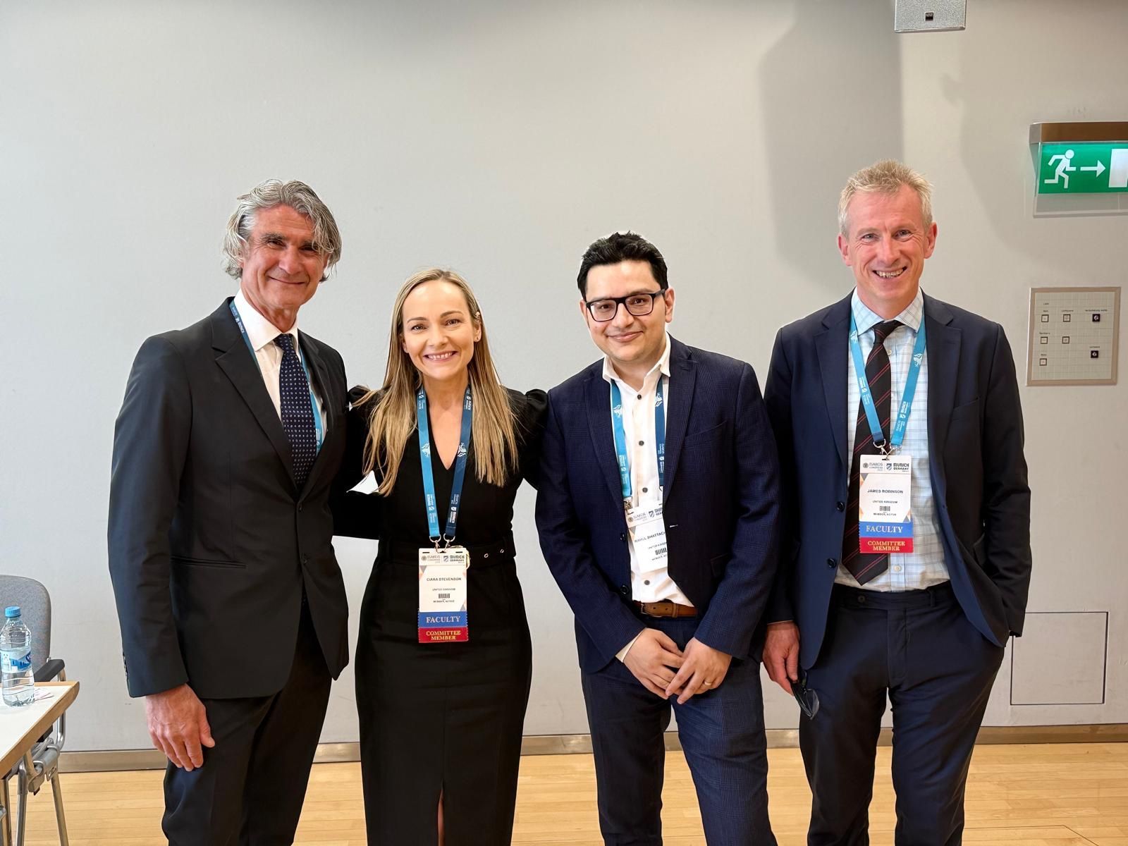 Rahul Bhattacharyya in Munich at ISAKOS 2025